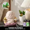 Figura de Buda en una Bolsa de Tela Difusor de Piedra de Aromaterapia Set de Regalo para Hogar Sala de Estar y Dormitorio, Decoración de Fragancia sin Llama de Alta Gama de Larga Duración