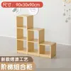 Armário de Jardim de Infância Estante de Armazenamento de Brinquedos Infantis Madeira Maciça Armário Montessori para Livros Ilustrados Estante de Livros Armário de Canto Multicamadas