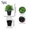 Plantas Artificiales de Primavera en Maceta con un Toque de Lujo, Flores Falsas y Plantas Verdes con Macetas, Artículos Decorativos, Rosas, Lavanda, Pequeñas Plantas de Escritorio en Maceta para la Oficina