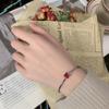 Pulsera de gato abriéndose INS dulce para mujer que combina con todo galvanizada con incrustaciones de circonitas pulsera de animal lindo joyería suministro de comercio exterior