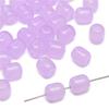 Cuentas de azufaifo de agujero recto de imitación de jade de vidrio, cuentas sueltas hechas a mano, pulsera casera, collar, material de cuentas, accesorios de joyería