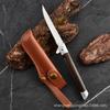Faca de Frutas Dobrável de Aço Inoxidável Estilo Camping Portátil para Exterior Multifuncional para Desfiar e Fatiar Carne e Legumes Faca de Frutas