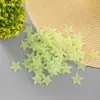 Pegatina Luminosa de Estrella de Color Habitación Infantil Techo Corazón de Niña Autoadhesiva Pladur 3D Decorativo Fluorescente Estéreo Pegatina de Pared