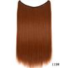 Peruca de comércio exterior europeia e americana linha de pesca feminina cortina de cabelo longo cabelo liso natural sem costura fabricantes de adesivo de cabelo manchar peruca de fibra química