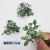 Nuevo Arte de Color Escarcha con Hojas Verdes Mate Imitación Hierba Caja de Regalo Ramo Caja de Flores Decorativa Regalo Acompañante Joyería