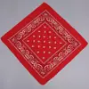 Lenço quadrado de poliéster com estampa paisley de flor de caju, lenço mágico para atividades ao ar livre, passeios, estilo hip hop