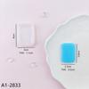 Molde de Silicone Gota de Cristal Geométrico DIY Resina Cola UV Argila Artesanal Molde de Cera Pintura a Fogo