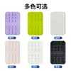 En Stock Popular Transfronterizo Teléfono Ventosas de Silicona, 24 Pegatinas Cuadradas Antideslizantes para Teléfono, Ventosas Doble Cara de Silicona para Teléfono