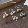 Pendientes de Perla Rosa de Alta Calidad con un Diseño de Nicho de Alta Gama, Lujo Ligero, Estilo Versátil y Popular, Pendientes y Accesorios para Orejas al por Mayor