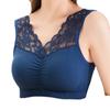 1931 Fengzhixin Sujetador de Encaje Sexy en la Espalda Ropa Interior para Mujer Sin Aros Sujetador de Relleno Envolvente Sujetador Strapless Espalda