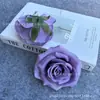 Cabeza de flor de rosa grande de París, flores artificiales, decoraciones para coche de boda, pared floral de boda, flores artificiales de tela de seda, diseño floral, venta al por mayor de un fabricante de arte floral