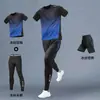 Traje de Corrida Masculino Roupas Esportivas Academia Roupas de Secagem Rápida Equipamento Corrida Matinal Pista de Atletismo Maratona Ciclismo Basquete Roupa de Banho