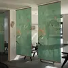 Nueva Pantalla Divisoria China Retro de Grulla Estilo Song Estética Decoración de Sala de Estar Apartamento Pequeño Sala de Té Bloqueo Cortinas Enrollables