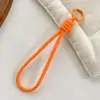 Cordão Colorido Novo para Celular Transfronteiriço, Corda Trançada Feita à Mão, Chaveiro para Capa de Celular DIY, Alça Destacável Anti-Perda para Garrafa de Água