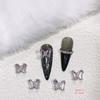 Borboleta Strass 53 Luz Explosiva Luxo Cristal Incrustado DIY Usar Patch de Armadura Acessórios Zircônia Unha Joias Fábrica