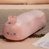 Almohada de Pierna de Animal de Dibujos Animados, Almohada de Dinosaurio, Almohada de Pierna para Niña para Dormir con Muñeca, Almohada para Dormir Individual en la Cama