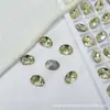 Wuzhou K9 Super Brillante 6X8 Forma de Huevo de Paloma Diamante 1:1 Réplica Huazi Decorativos Irregulares con Base Puntiaguda Accesorios para Uñas Piezas de Diamante