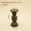 Candelabro de Cerámica Portavelas de Aromaterapia Alto Adorno Estilo Europeo Tamaño Grande con Decoración de Cambio de Horno Retro Europeo y Americano Interior Hogar