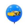 Decoración de fiesta temática de carreras pancarta de coche suministros de decoración de cumpleaños juego de globos de látex de 12 pulgadas suministros de decoración