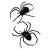 Pinza para el Cabello de Araña Oscura Divertida de Halloween Cos Disfraz de Pequeño Diablo Accesorios para Fotos de Vacaciones Accesorios para el Cabello Tocado de Broma
