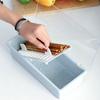 Caja de drenaje para palillos, soporte para palillos, cesta de tubo para palillos de cocina doméstica con tapa, tenedor, cuchara, caja de almacenamiento a prueba de polvo