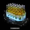 Balde de Hielo Luminoso LED Patrón de Hielo Cubo de Cerveza PC Cubo de Hielo para Champagne Discoteca KTV Fiesta Nuevo Cubo de Hielo para Vino