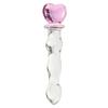 Masturbación femenina cristal pene diversión accesorios sm tapón anal palo de masturbación desarrollo de la corte trasera tapón anal suministros para adultos