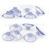 Ventosa Transparente Redonda Tipo Cabeza de Champiñón Producida en Fábrica, Ventosa para Carteles de Coche, Ventosa Pequeña, Ventosa Potente para Vidrio