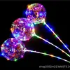 Celebridad de Internet Pelota de Onda Luminosa Juego Completo de Globo LED Flash Juguetes para Niños Puesto Callejero Regalos Promoción Venta al por Mayor Puesto Callejero