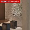 Porcelana Macia Pedra Estrela-Lua Flexível, Fácil de Cortar e Envolver em Formas Cilíndricas, Adequado para Hotéis de Estadia, Salões de Exposição, Cabeceiras de Portas Curvas e Painéis de Decoração de Fundo
