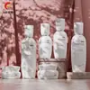 Nuevo F9 Blanco Se Puede Imprimir en Pequeñas Cantidades Estilo Coreano Estilo Simple Materiales de Empaque para Productos de Cuidado de la Piel Set de Botellas de Vidrio para Cosméticos