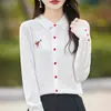 Nueva camisa de punto para mujer para otoño e invierno, base de capa OP de lana corta de hilo fino 2026, cárdigan, estilo fino OL, mezcla transfronteriza