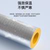Tuberías de Aislamiento de Lana de Vidrio Personalizadas, Revestimiento de Tubería de Aislamiento para Tuberías de Vapor de Alta Temperatura, Materiales de Aislamiento Ignífugos de Lámina de Aluminio Centrifugado al por Mayor