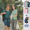 Camiseta de verano para mujer, de secado rápido, de malla transpirable, para correr y fitness, de manga corta, de seda fría, deportiva, de secado rápido para niños.