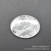 Chip de cristal natural piedra para olvidar preocupaciones óvalo de doble arco piedra para el pulgar cristal en polvo amatista jade palma masaje piedra descompresión