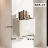 Caja de Almacenamiento para Palillos Soporte de Palillos Montado en Pared Jaula para Palillos de Cocina Contenedor Cesta para Palillos Caja de Almacenamiento de Palillos y Cucharas de Nuevo Estilo de Alta Calidad