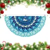 Bandera semicircular de Navidad, decoración festiva, tela colgante atmosférica para jardín exterior y patio, nueva bandera de arreglo decorativo transfronterizo