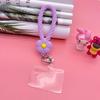 Pulsera de Silicona Funda de Teléfono Correa de Muñeca Anillo de Mano Llavero Correa para Teléfono Cadena para Colgar Correa para el Cuello Diseño de Flor