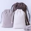 Bolsa de regalo con cordón, bolsa de franela, bolsa de joyería, bolsa de regalo, bolsa de órgano, logotipo imprimible al por mayor