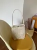 Bolsa Retrô de Trama Vazada Feminina 2026 Nova Moda Estilo Coreano Bolsa Saco de Alta Qualidade para o Dia a Dia Ombro Único Bolsa de Axila