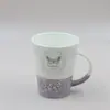 Taza de Cerámica Creativa de Color Contrastante Taza de Té Linda para Pareja Hogareña Set de Tazas para Sala de Estar Desayuno Taza de Agua con Leche