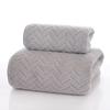 Etiquetagem Transfronteiriça Temu Dropshipping Toalha Toalha de Coral Fleece Toalha de Espiga de Trigo Bainha Grande Toalha de Banho Toalha de Praia