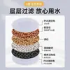 Filtro de grifo lavable desmontable con interfaz universal de 360 grados, cabezal de ducha a prueba de salpicaduras para grifo de agua del hogar, purificador de agua universal