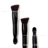 Spot atacado maquiagem base frontal base pincel manivela balde pequeno cabeça oblíqua colher de escavação BB base pó tinta beleza ferramentas