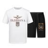 Traje informal de seda de hielo para hombre, camiseta de manga corta con estampado de cabeza de tigre, pantalones cortos de seda, finos y holgados, para verano