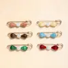 Alfinetes de Pérolas de Formato Irregular para Uso Transfronteiriço, Broches Coloridos Versáteis para Fixação de Lenços de Cabeça e Véus, Alfinetes de Ajuste de Cintura para Calças, Alfinetes de Apertar a Cintura