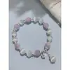 Venda Quente Spot Atacado Olho de Gato Sintético Design de Nicho Pulseira de Joia para Mão Pulseira Popular de Luxo Leve Joias com Contas