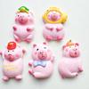 Capibara Grande Adorable Capibara Accesorios de Resina DIY Pegamento Cremoso Accesorios para Funda de Teléfono Llavero Pegatina para Refrigerador