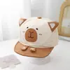 Gorro de bebé para niños, gorra de béisbol estampada con letras, gorra de béisbol para lactantes, sombrero para el sol para niños