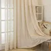 Cortinas translúcidas modernas minimalistas de rama de árbol para ventana, transmiten la luz pero no son transparentes, cortinas listas para usar para la sala de estar, cortinas translúcidas, el fabricante transfronterizo puede enviar por cuenta propia